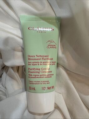 Clarins Purifying Gentle Foaming Cleanser NEW UNUSED NO BOX